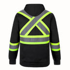 CX2 L01375 | Adult Hi-Vis Pullover Hooded Sweatshirt
