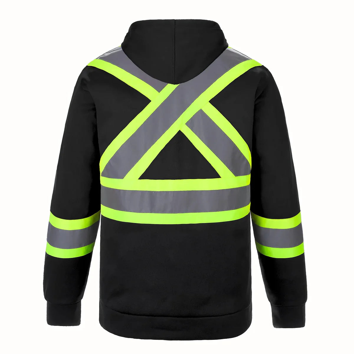 CX2 L01375 | Adult Hi-Vis Pullover Hooded Sweatshirt