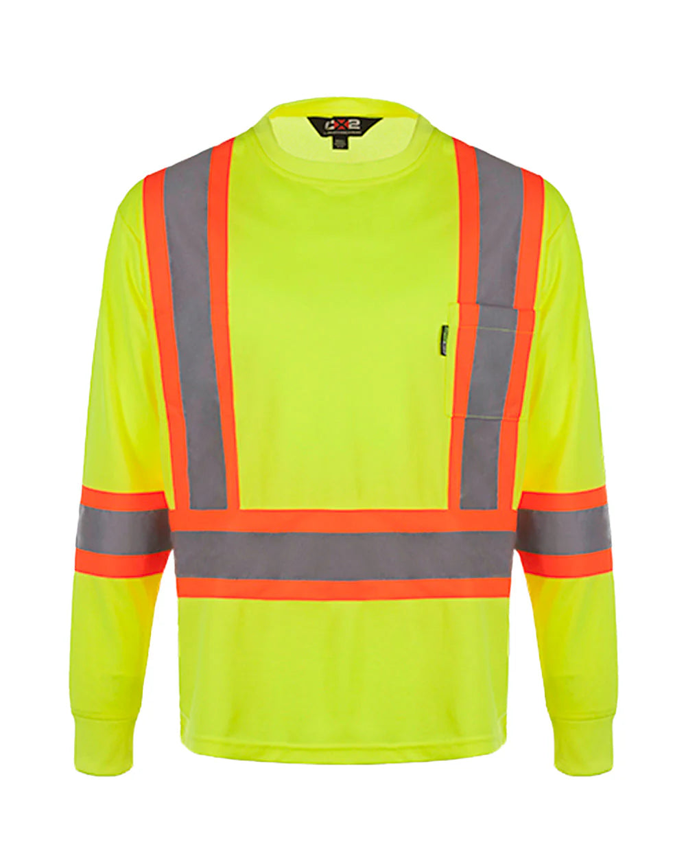 CX2 S05970 | Adult Long Sleeve Hi-Vis T-Shirt