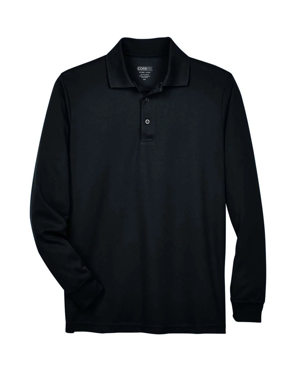Core 365 88192 | Men's Pinnacle Performance Long Sleeve Pique Polo