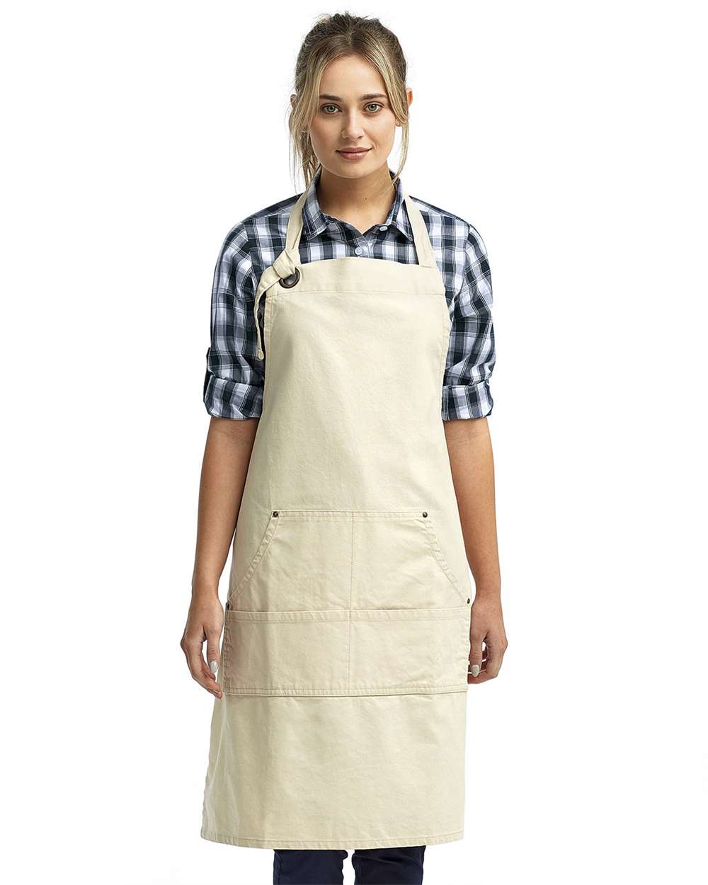 Reprime RP137 | Cotton Canvas Apron with Pocket