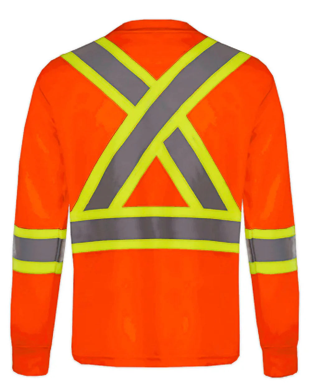 CX2 S05948 | Adult Long Sleeve Hi-Vis T-Shirt